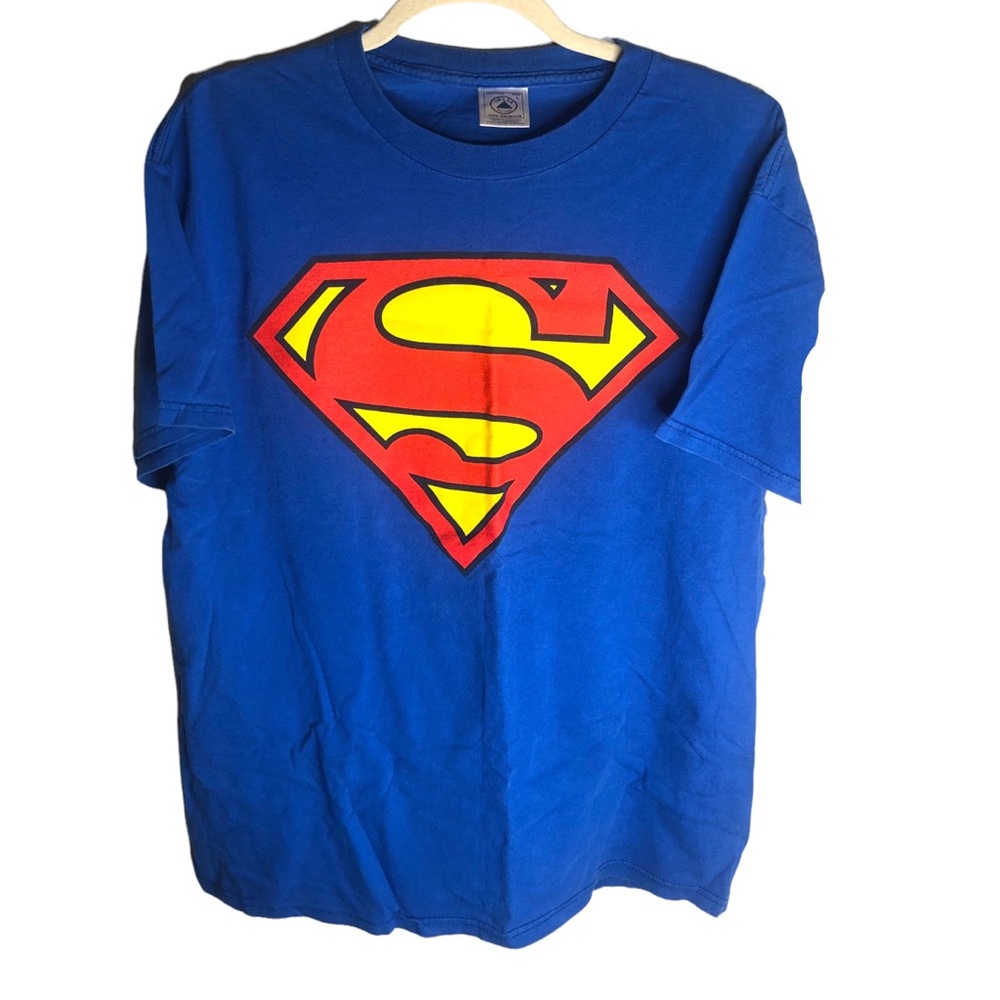 1990s Vintage Superman T-shirt Size Large x Logo